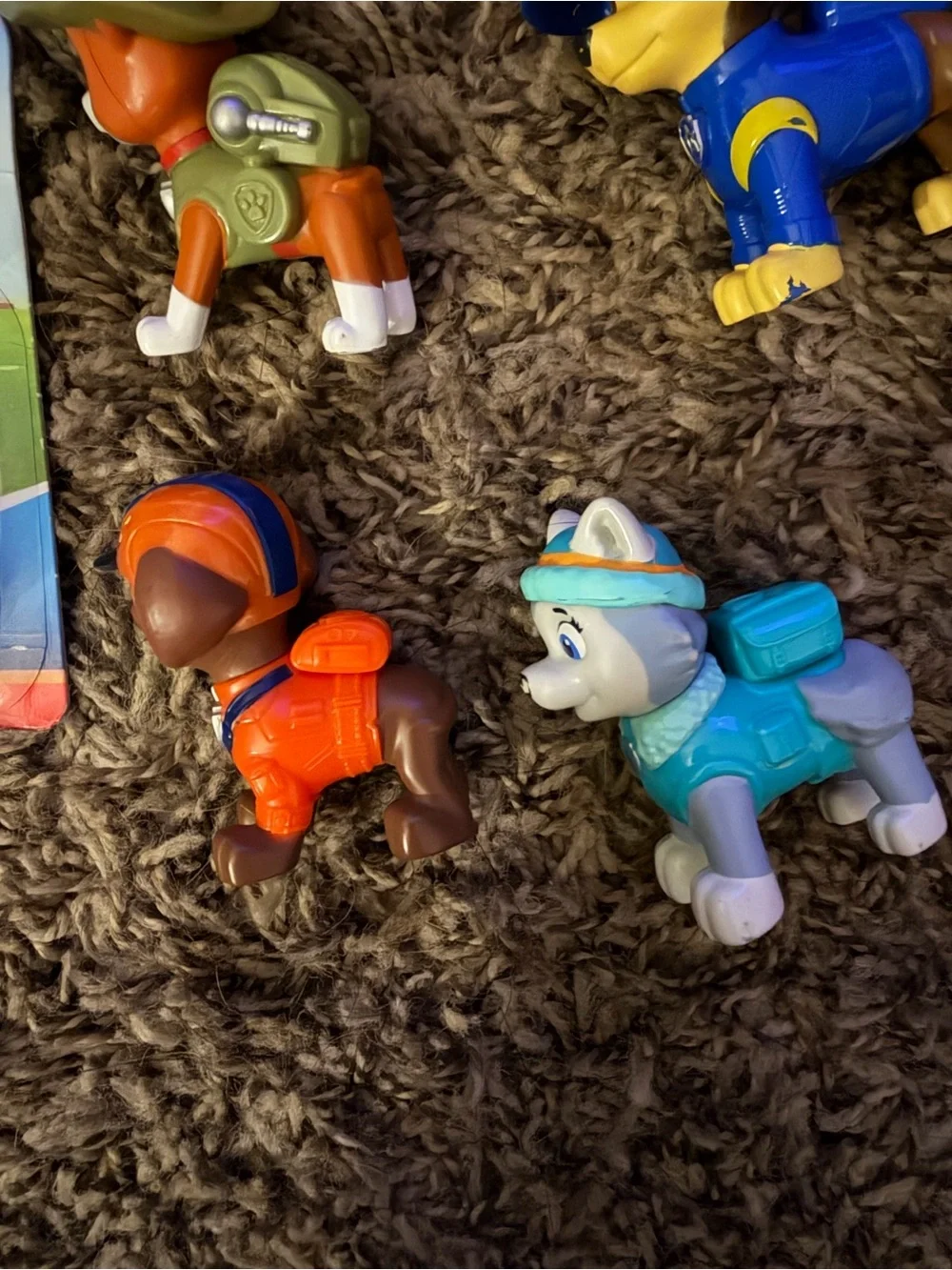 PAW Patrol Assorted Puppy Figures - Multicolor Set